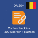 Content backlink 300 woorden + plaatsen Belgisch DA 20+