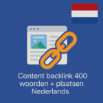 Content backlink 400 woorden + plaatsen Nederlands