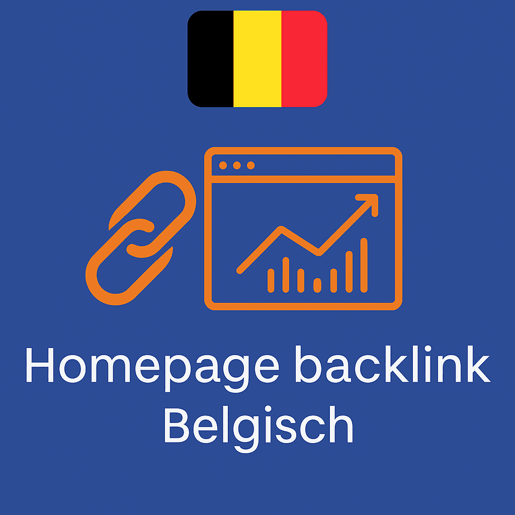 Homepage backlink Belgisch
