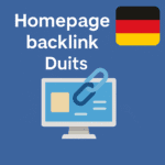 Homepage backlink Duits
