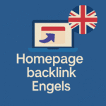 Homepage backlink Engels