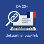 Linkpartner backlink Frans DA 20+