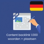 DE content 1.000 woorden + plaatsen