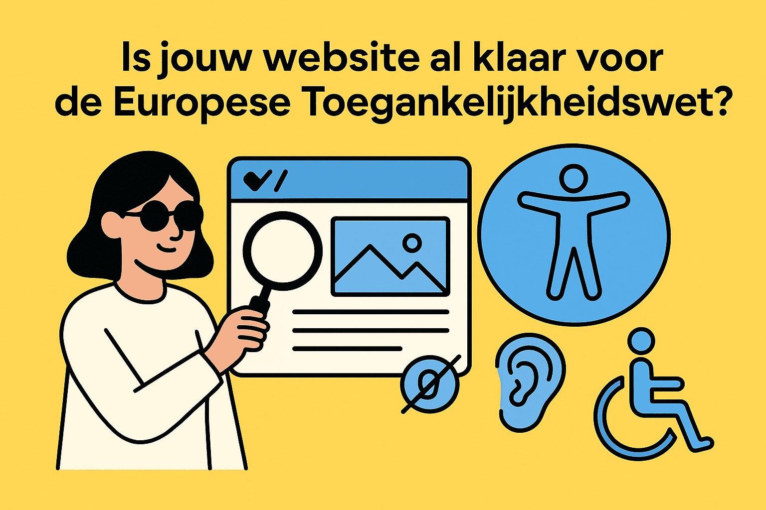 Is jouw website al klaar voor de Europese Toegankelijkheidswet?
