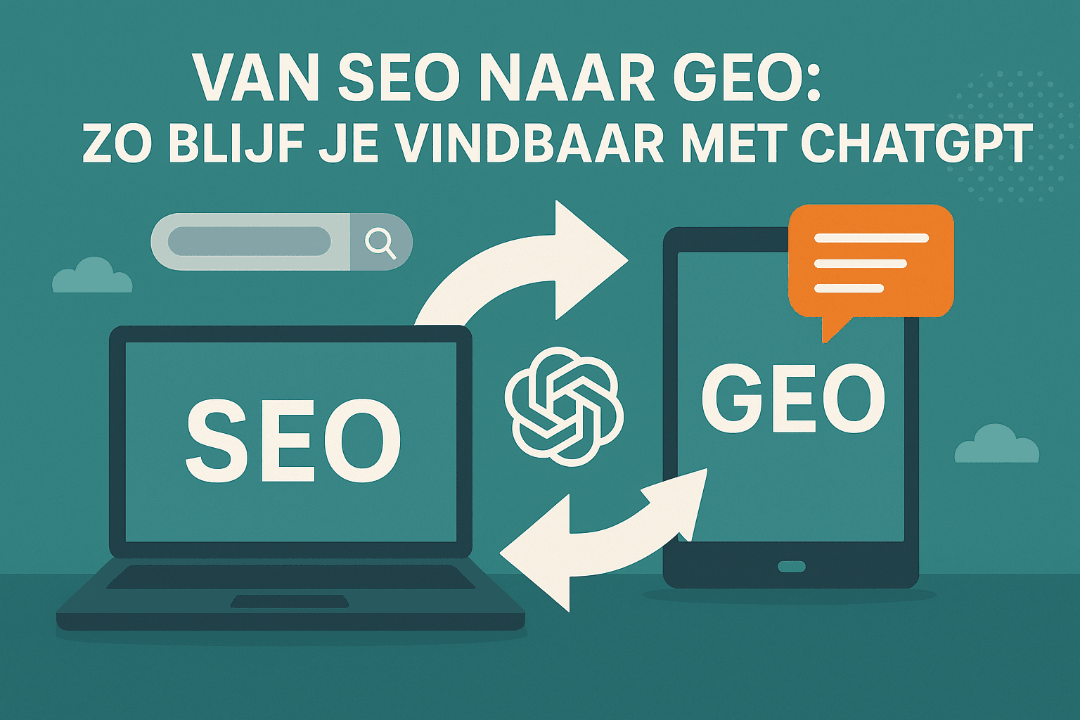 Van SEO naar GEO: zo blijf je vindbaar met ChatGPT