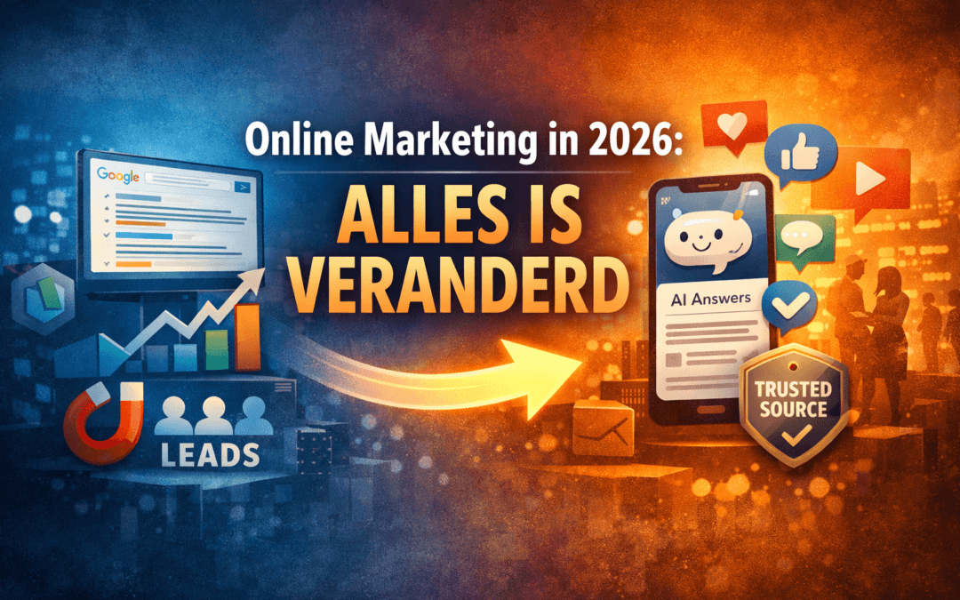 Online marketing werkt niet meer zoals vroeger