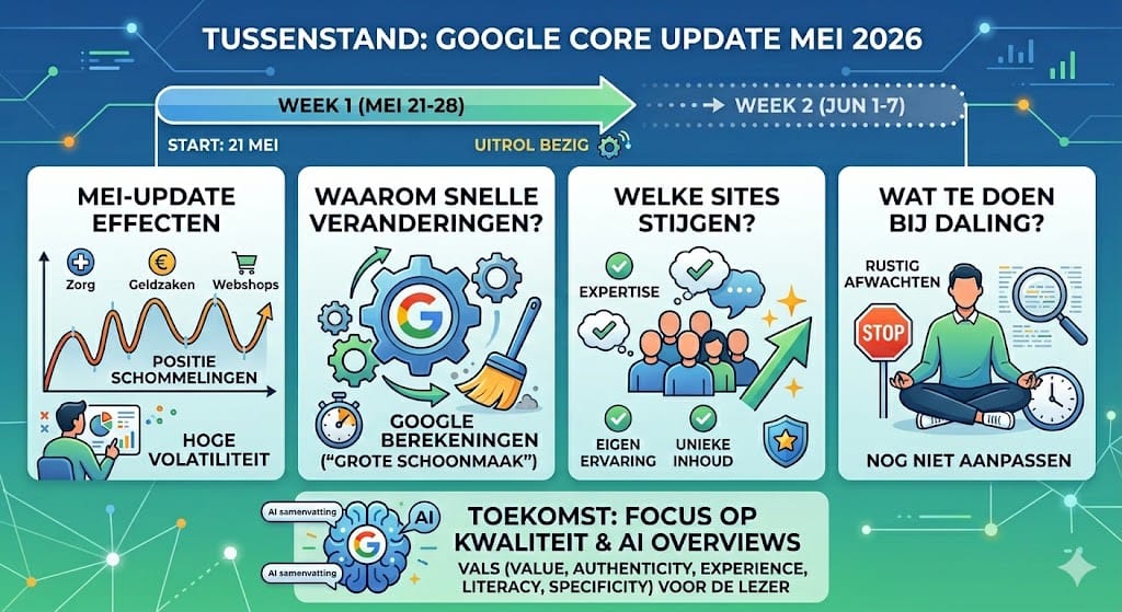 Google update mei 2026 Google update mei 2026